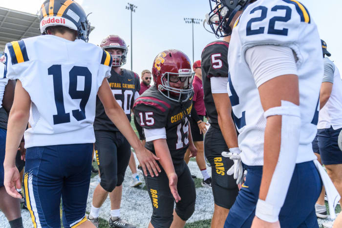 Central Catholic Oregon vs Bellevue Washington football September 2 2023 Ken Waz 97